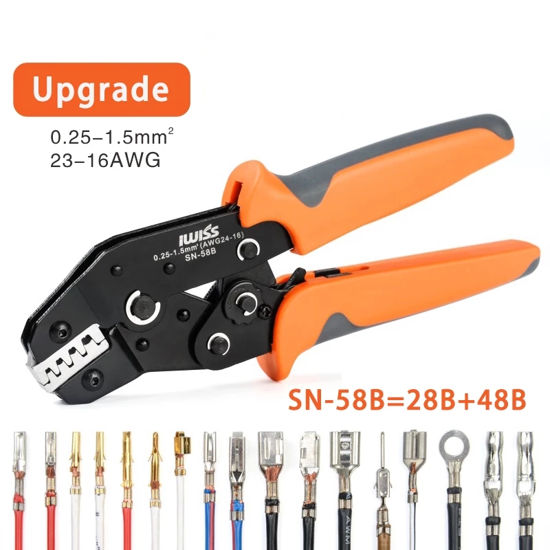 IWISS SN-58B 몰렉스 모렉스 압착기 28B+48B : 계장공몰