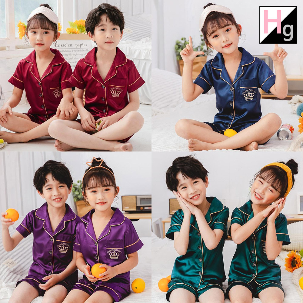 크라운 잠옷(반팔) : 주식회사 헬로샵