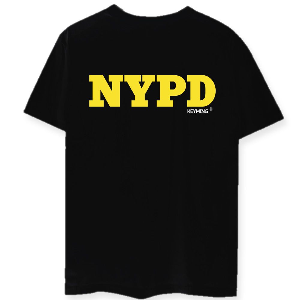 키밍 엔와이피디 NYPD 반팔티 행사 뉴욕티 이벤트티 : Indian Red