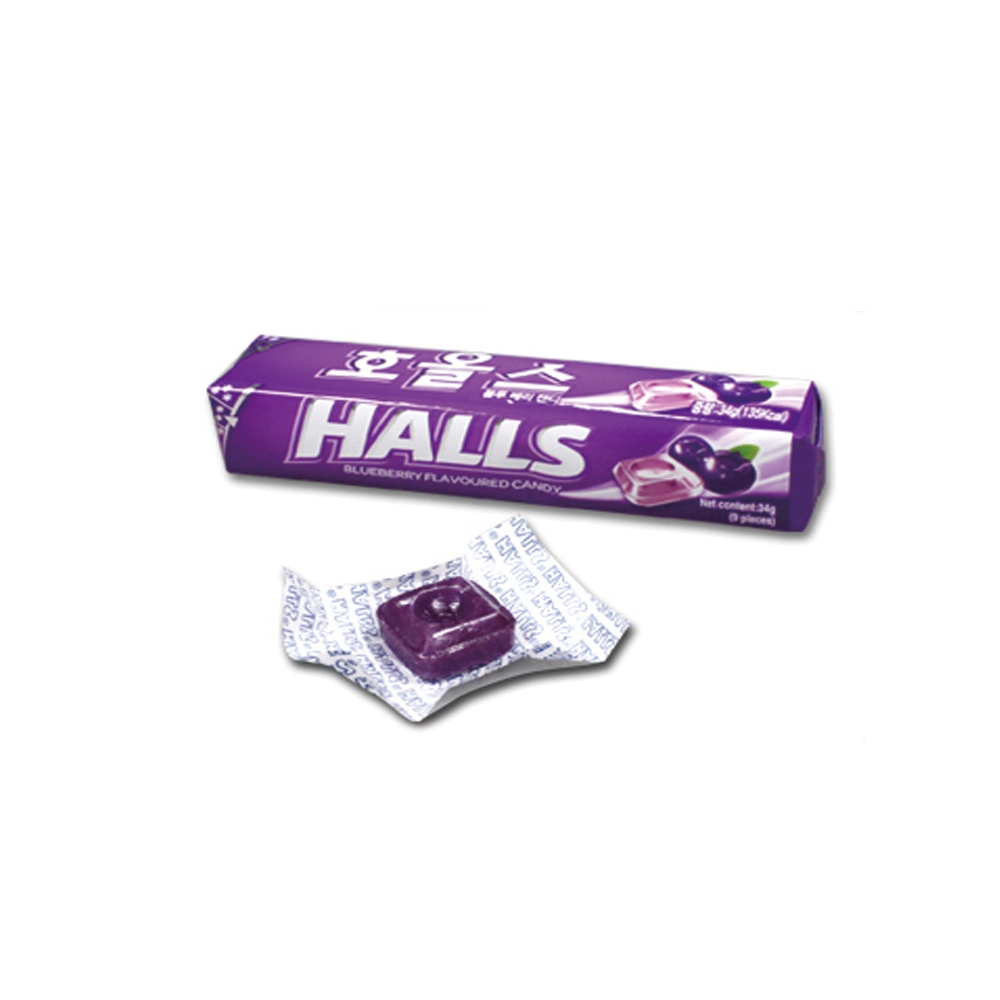 호올스 HALLS (34g)x10개 블루베리 홀스 : 글로리스타GLORYSTAR
