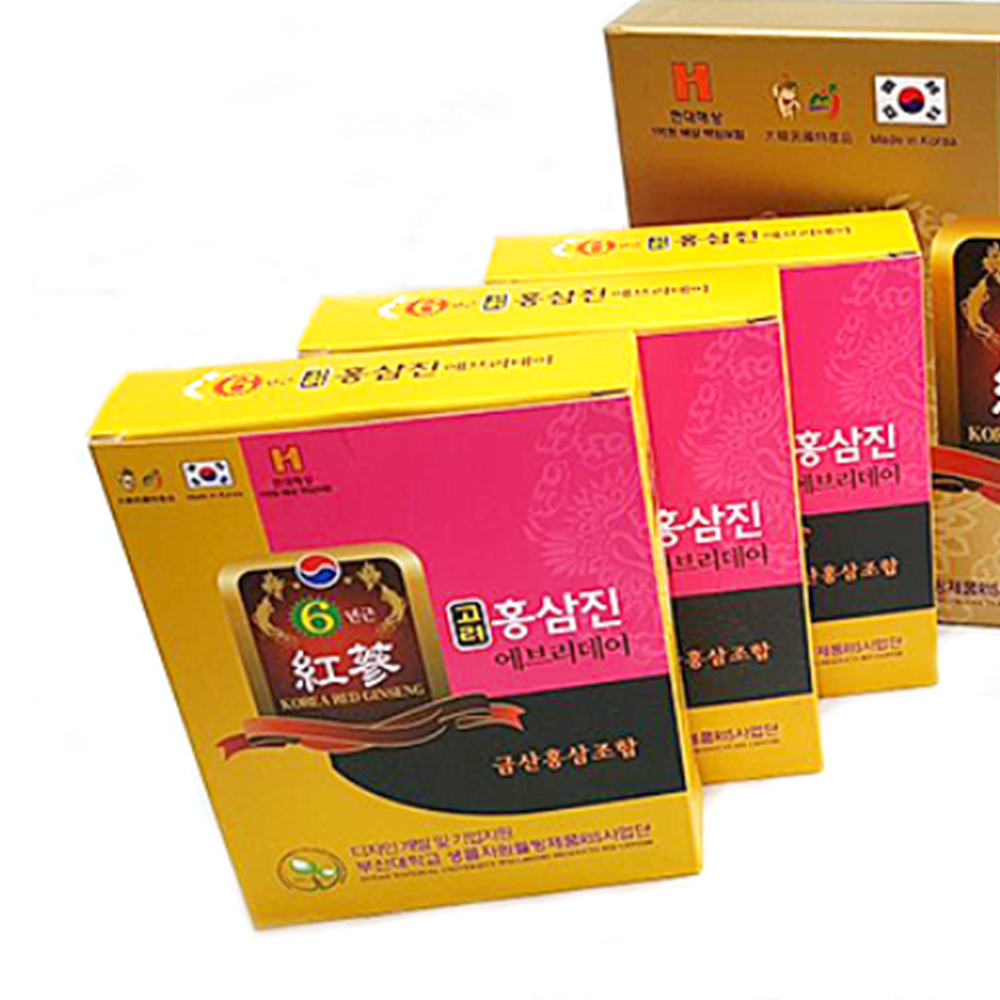 6년근 고려홍 삼진 에브리 데이 20ml30포 홍삼 진액 명절 선물셋트 부모님 : 미휴타임