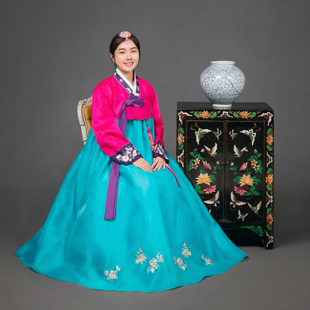 [대여] 전통 체험한복 한복대여 : 한복단