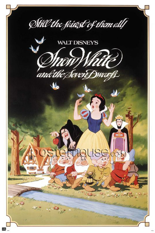 포스터 61x91 - 백설공주 / Walt Disney Snow White : 포스터하우스