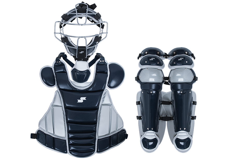 SSK 포수장비세트 JAPAN NAVY/SILVER : 메가베이스볼