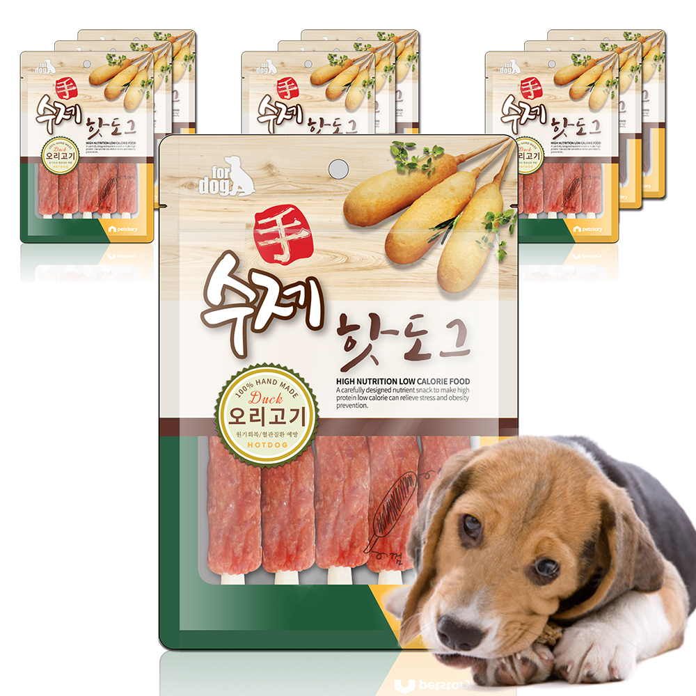 Pack_수제핫도그 오리고기100gX10개입 : 디씨핫플레이스