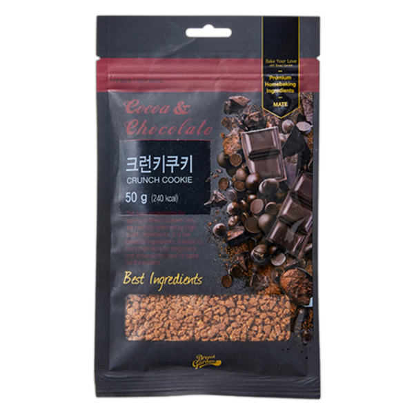브레드가든 밀크 쿠키크런치 50g 베이커리장식 토핑 홈베이킹 : 더드림인터네셔날