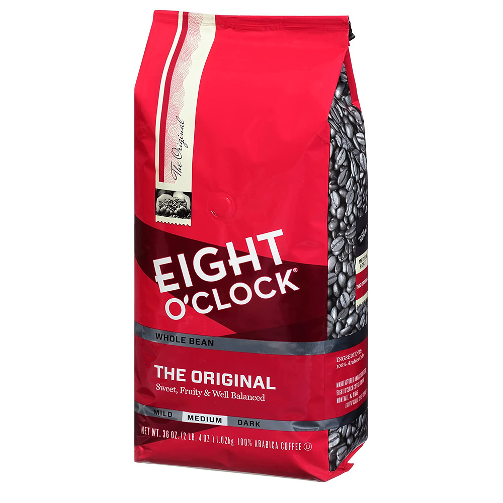 Eight OClock Coffee 에이트오클락커피 홀빈 커피 더 오리지널 36 oz : 구디컴퍼니