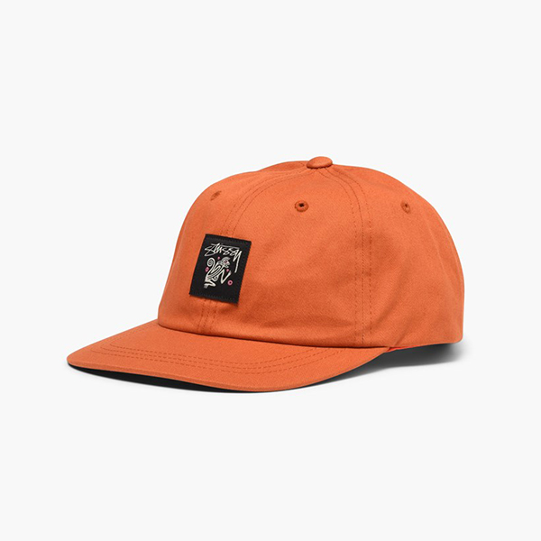 STUSSY MONKEY LABEL LOW PRO CAP 몽키 라벨 로우 프로 캡 : 아메리칸스멜