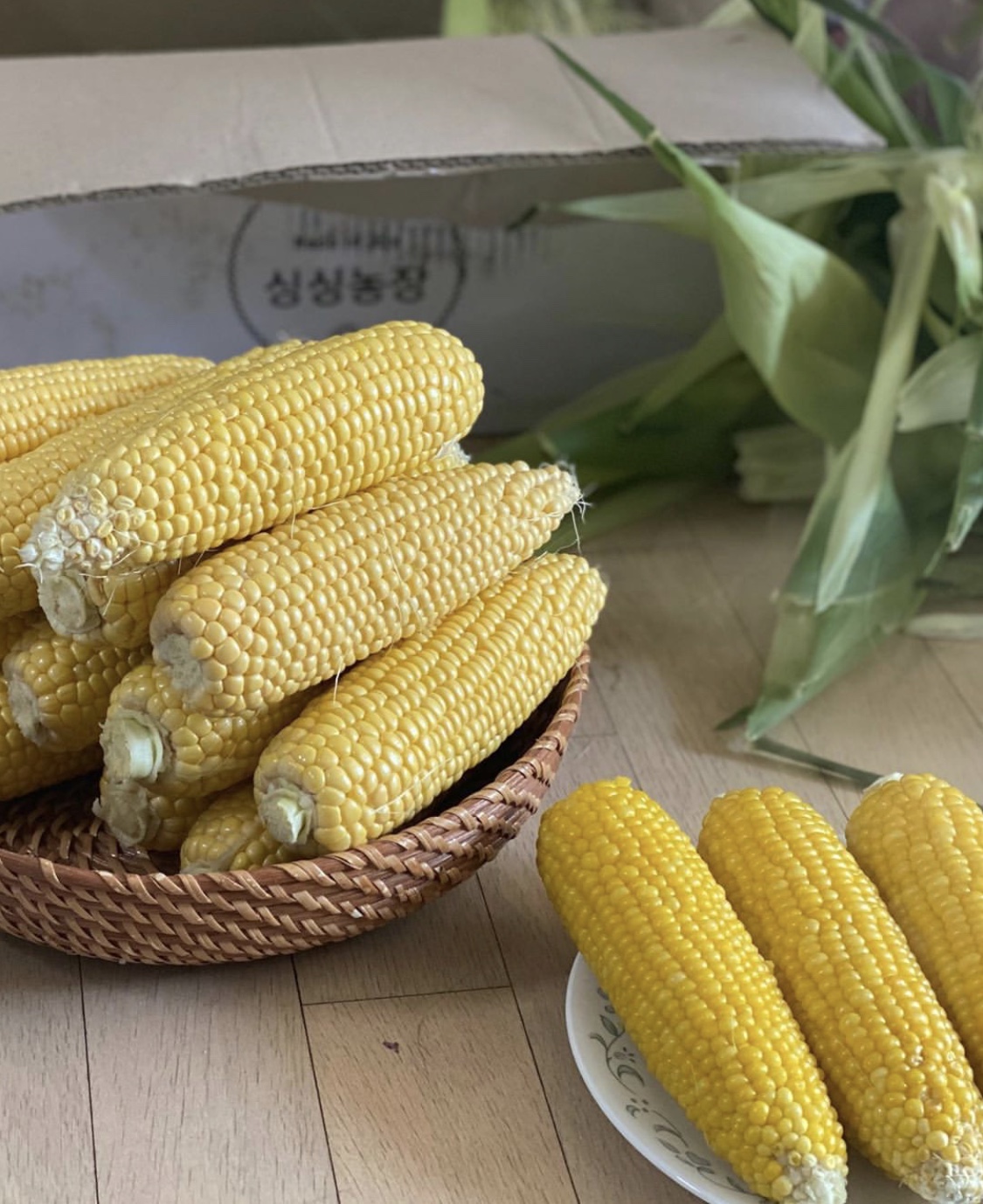 제주 초당옥수수 10개입 20개입 택배 16cm이상 간식용 노랑옥수수 제주싱싱농장 고품질 : 제주싱싱농장