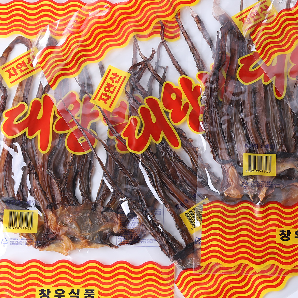 현대건업 대왕발(특) 100g 5입 업소용 대용량 건어물 벌크 도매 마른안주 호프집 기본안주 : 마트빵빵