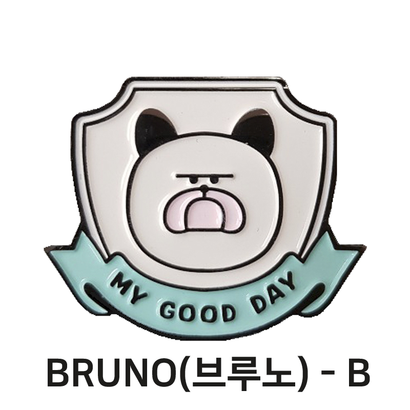 하우트 보앤어스 골프 자석 캐릭터 볼마커 BRUNO 브루노 A : 골퍼앤골프