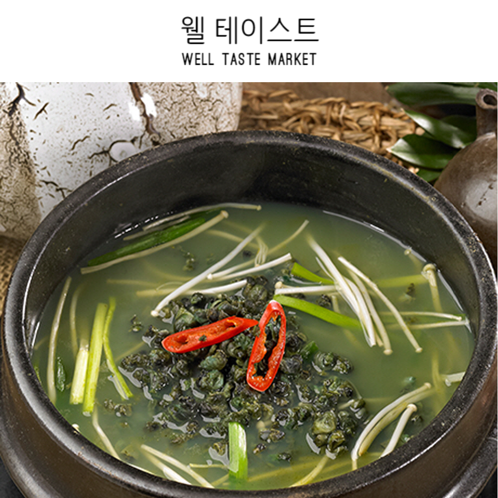 [웰테이스트] 즉석탕/즉석국 모음 33종 재첩국 곱창전골 부대찌개 뼈해장국 순대국 알탕 : 웰테이스트