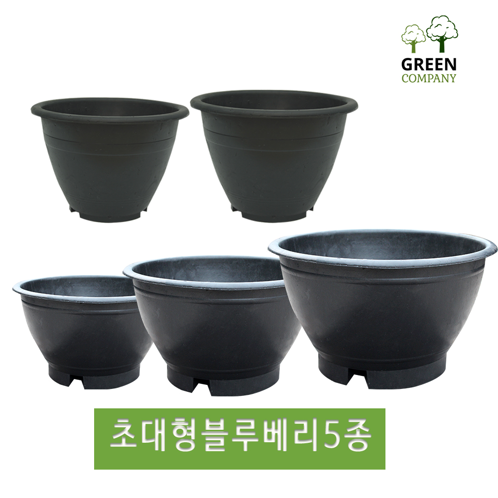 블루베리화분 600 초대형 분갈이 텃밭 도로용 나무심기 옥상 고무화분 : 그린컴퍼니몰