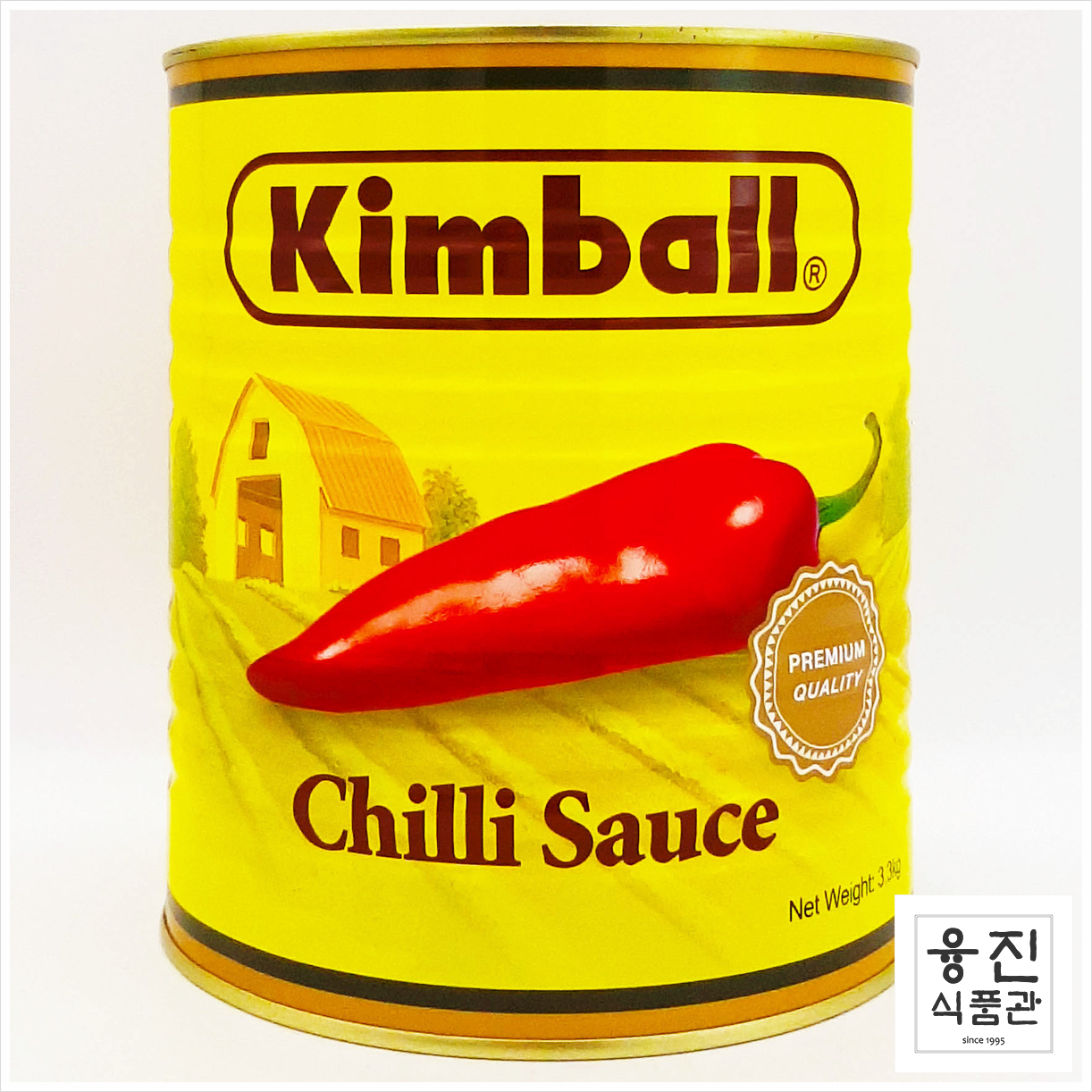 위레스코 킴벨 칠리 소스 3.3kg / 핫소스 스리라차 타바스코 쌀국수 쓰리라챠 : 융진식품관