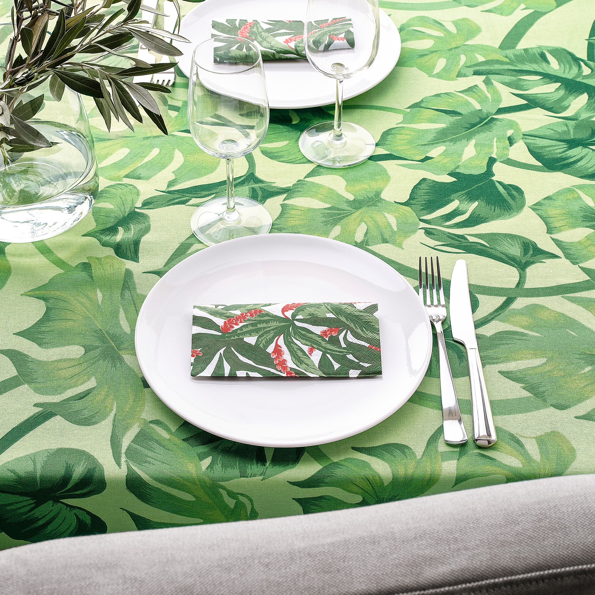 이케아 IKEA SOMMARLIV 솜말리브 식탁보 테이블매트 : 쓸모있기
