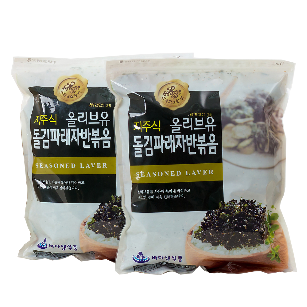 돌자반 김자반 볶음 500g 대용량 가정용 식당용 업소용 : 바다샘식품