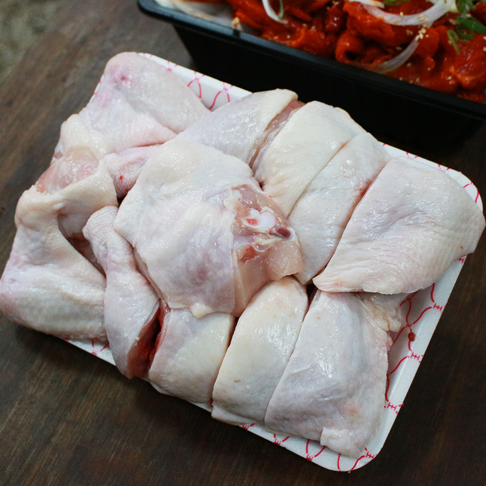 [강서구·양천구 배달] 국내산 백숙용 하림생닭 1.4kg 내외 [화곡본동 농우축산] : 동네시장 장보기
