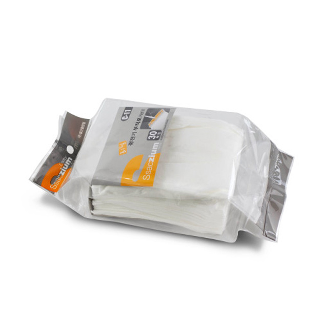 정전기 부직포 패드 리필 소30p 청소포 동물털 머리카락제거 바닥 마루 청소걸레 : 다인네