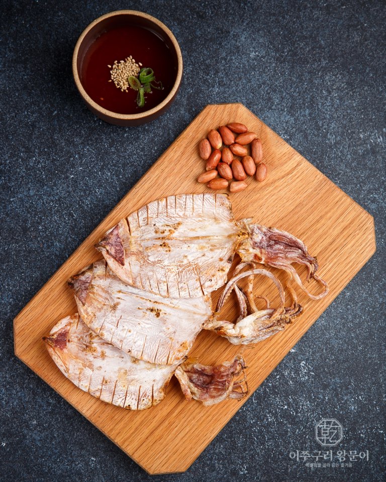 한치  5마리 마른안주/술안주/오징어/건어물/맥주안주 : 어쭈구리 왕문어