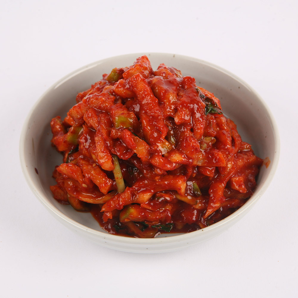 보쌈무김치 5kg / 100% 국산생무 전문점용 보쌈 수육 족발 육류와 환상궁합 : 오도독 에프앤씨