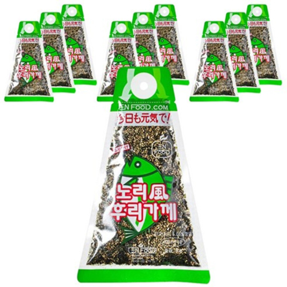 이엔푸드 노리풍 후리가께 50g x 10개(무료배송) : 푸드365