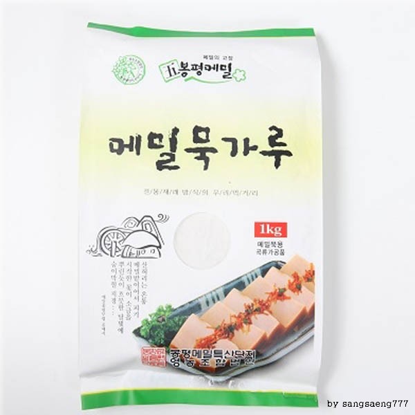 봉평 메밀 묵가루 1kg x 3개 : 환웅팜