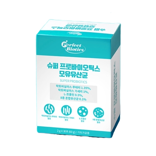 비타민마을 슈퍼 프로바이오틱스 모유유산균 2g x 30포 1개월 : 떳다웰빙