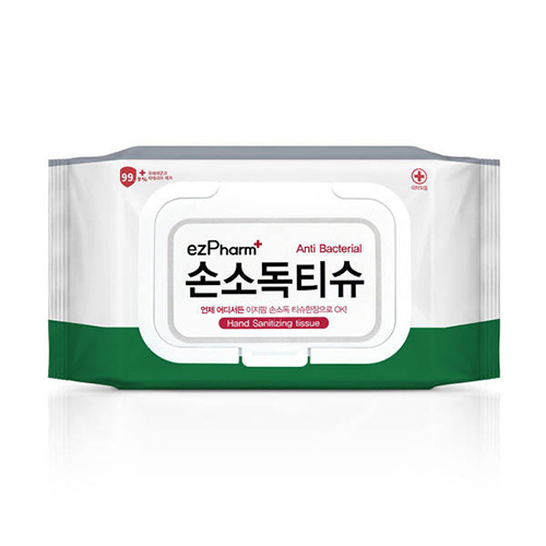 이지팜 손소독티슈 50매 향균 99.9% : 쓱싹몰 정도에스지