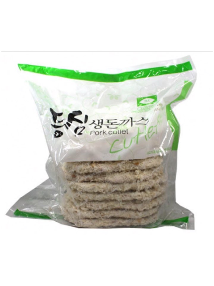 [송림] 등심 생돈까스 160g x 10입 대용량 캠핑용 간식용 : 행복나무store
