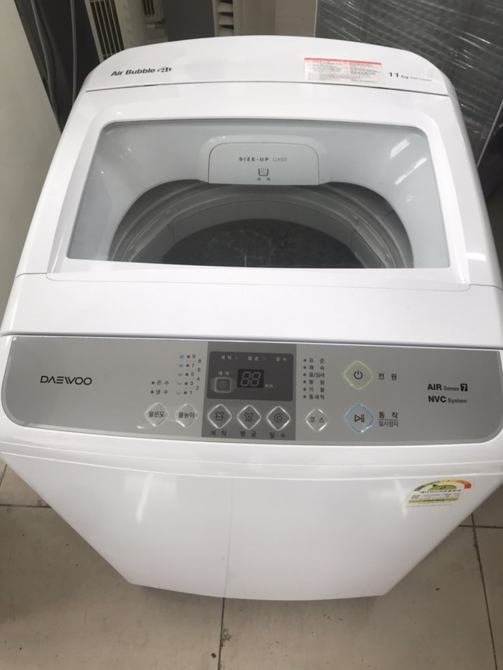 중고세탁기 대우 일반세탁기 11KG : 에어컨MOA
