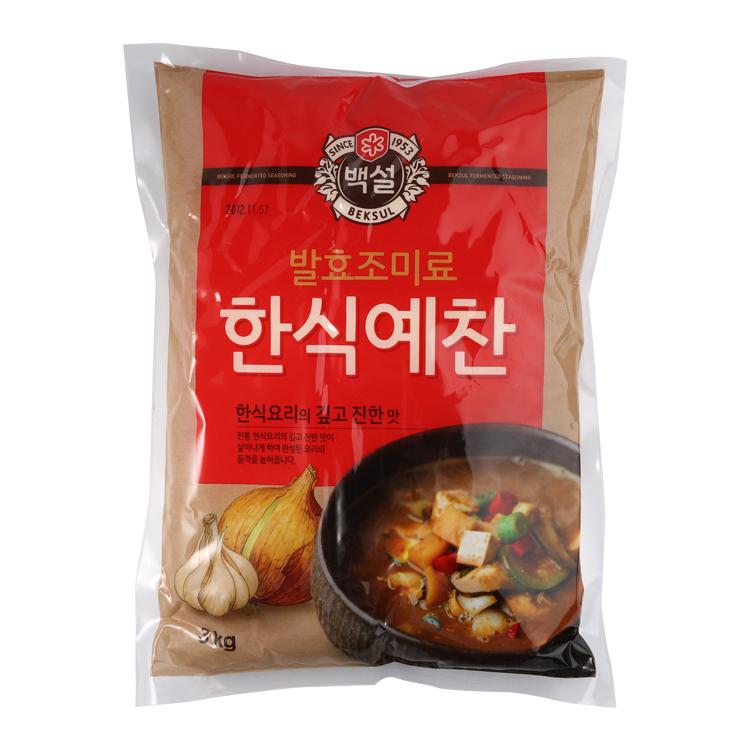 백설 한식예찬 3KG : 청춘푸드몰
