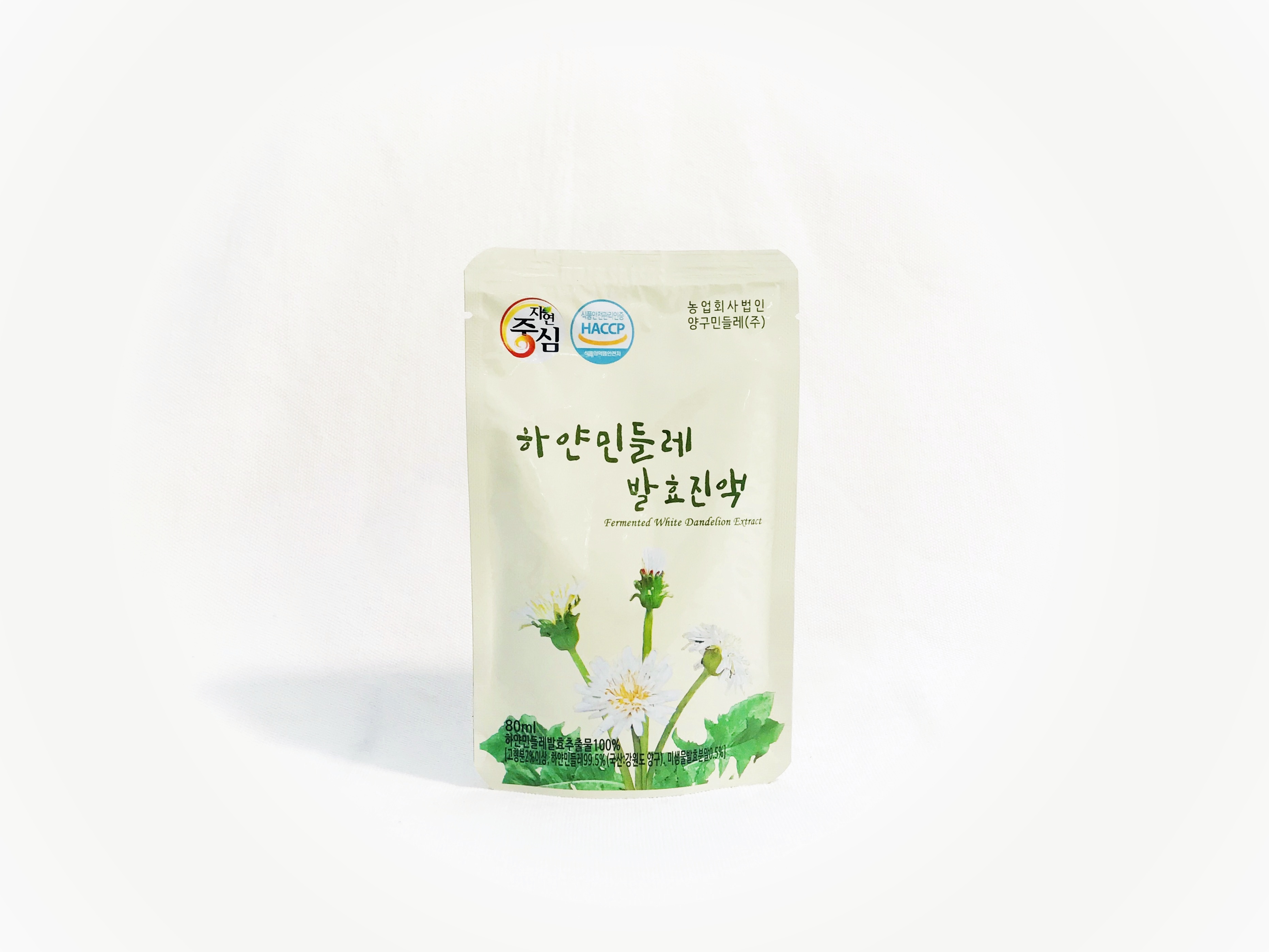 [농업회사법인 양구민들레(주)] 하얀민들레 발효진액 실속형 (90팩) : 농부로부터x쌈지농부
