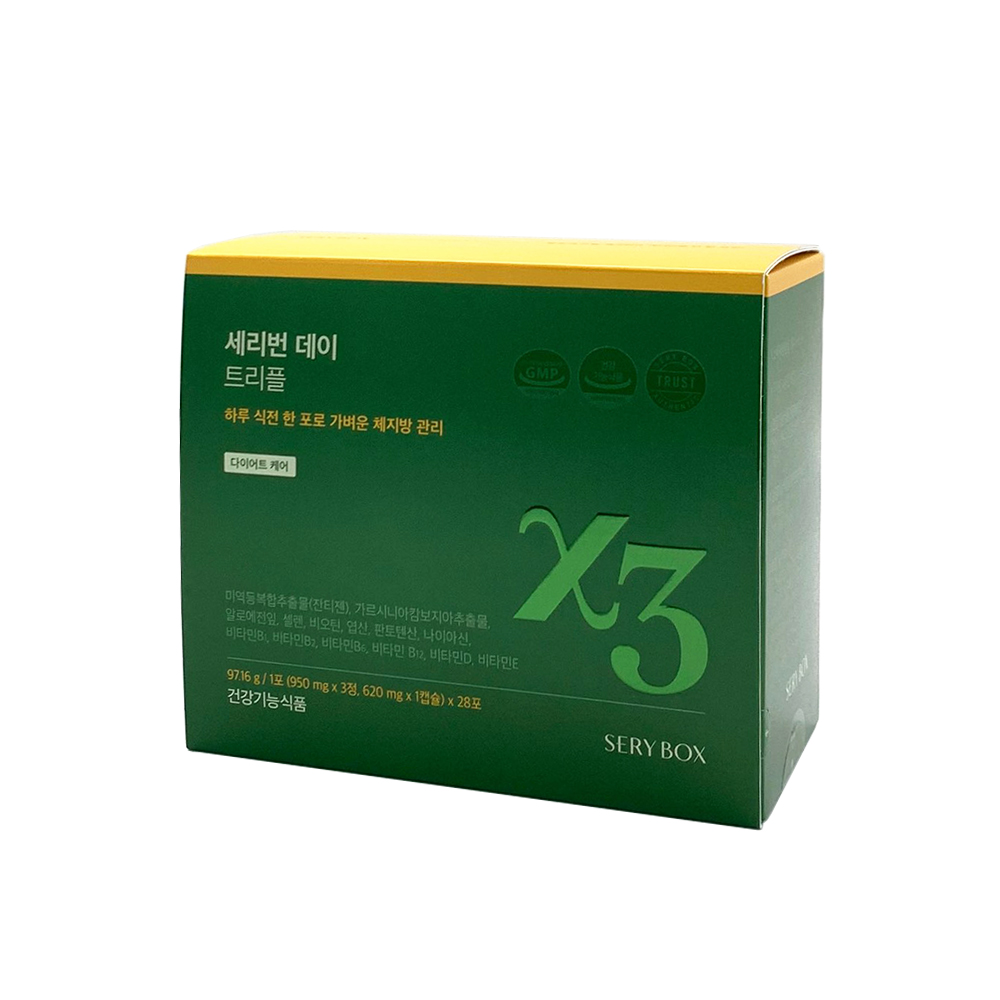 세리번 데이 트리플 28포 x 1박스  : 주식회사 아나이스