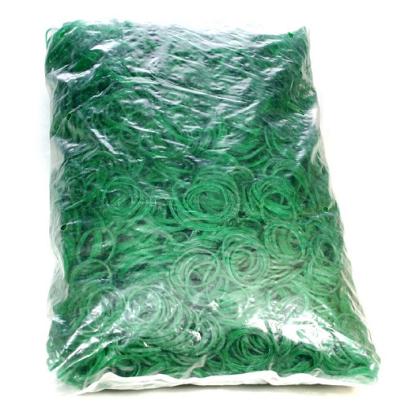 [고무나라] 원밴드 고무줄(대)(초록색) 1kg_원밴드 : style H