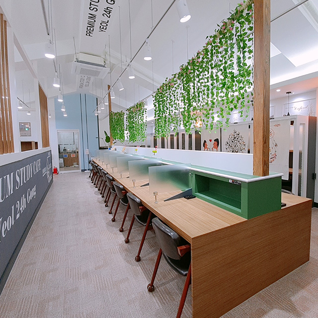 업소용철재의자 도서관 스터디카페의자 제작전문 맞춤제작 주문제작 (CAFE-111)납품현장 : 한국업소용가구