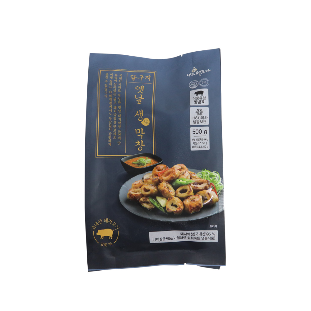 달구지 옛날 생막창 500g 국내산 돼지막창 소스2종 포함 냉동 : 더마시따
