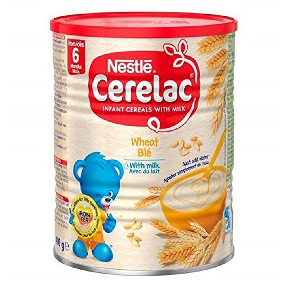 네슬레 세레락 1단계 이유식 밀 with 밀크 400g - Nestle Cerelac Wheat with Milk : 이머커스코리아