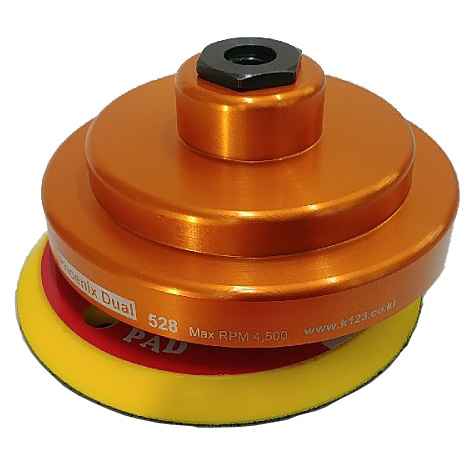수제작 광택기 피닉스듀얼 528 5인치 28mm 광택사랑 풀파워 수제광택기 마끼다 : i광택사랑