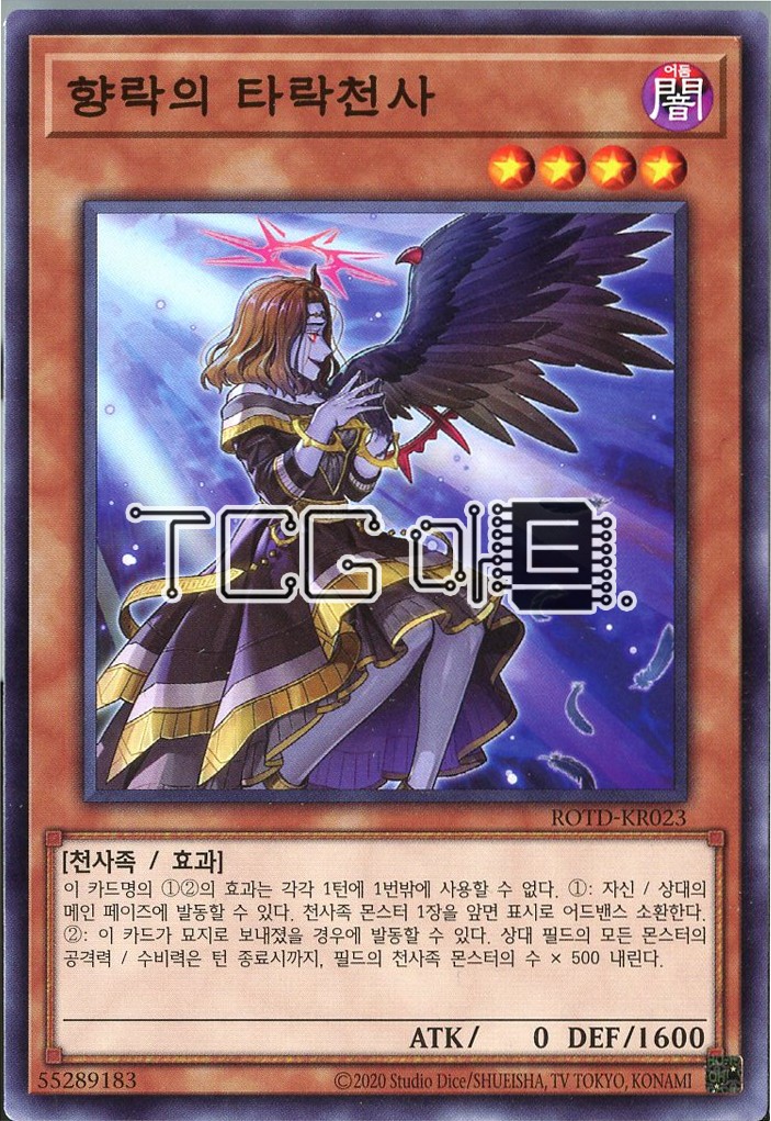 향락의타락천사 (ROTD-KR023) Normal 한글판 유희왕 : TCG마트