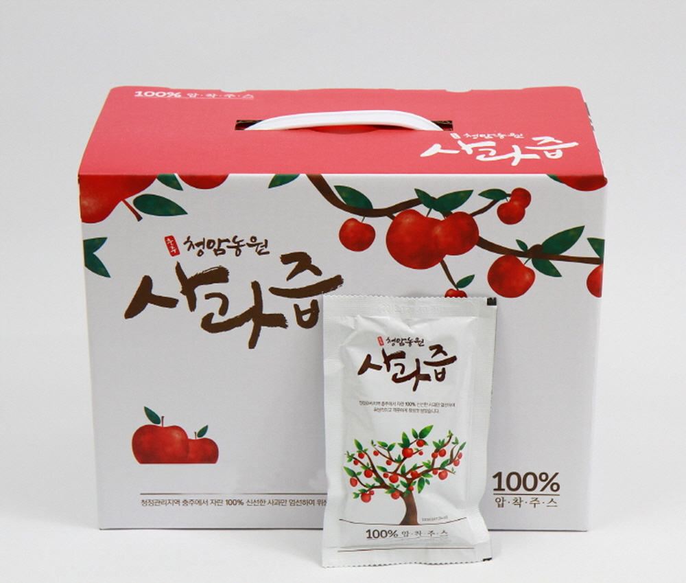 청암농원 100% 생사과즙 2박스 50000 : 청암농원