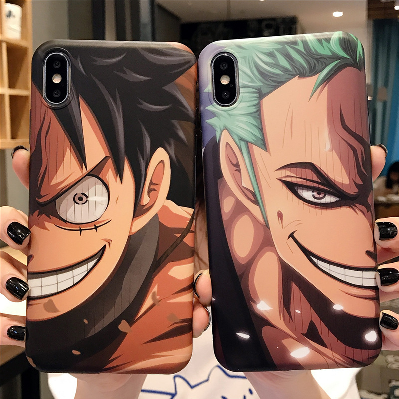 아이폰 11 max pro 종류 원피스 애니메이션 방탄 슬림 케이스 루피 상디 조로 사황 카이도우 주문제작 Luffy iPhone11 휴대 전화... 
