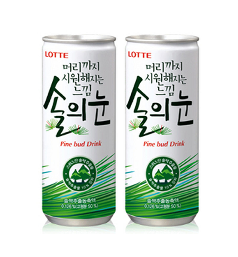 롯데칠성음료 솔의눈 240ml 60캔 : 서희에프앤비