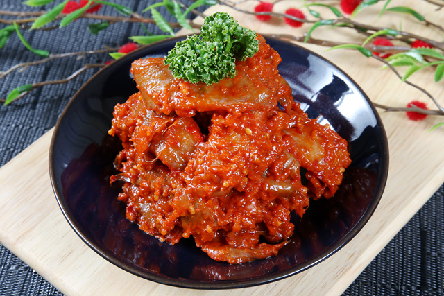 강경 백제 젓갈 더 젓갈 가자미식해 200g,400g : 365 젓갈상인