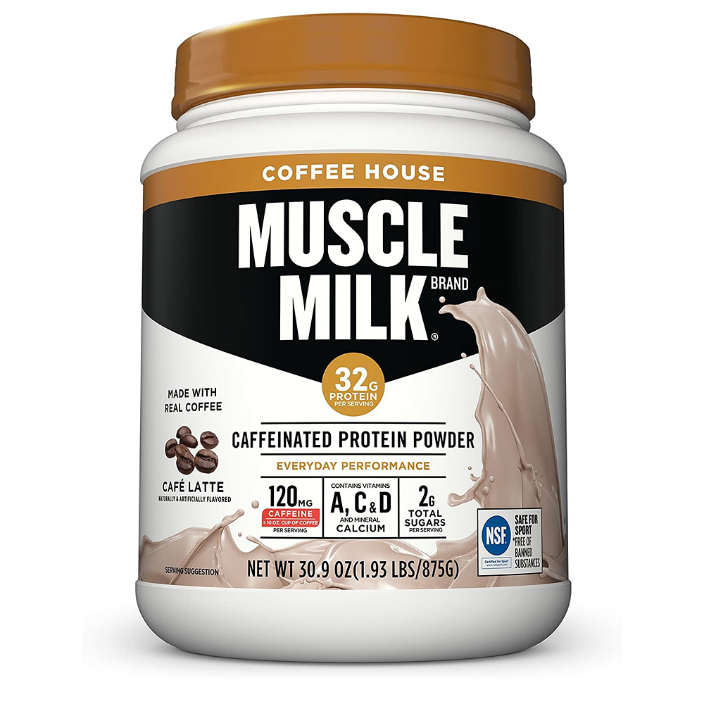 Muscle Milk Coffee House Protein Powder 머슬 밀크 커피 하우스 카페 라떼 30.9oz(875g) : Tany