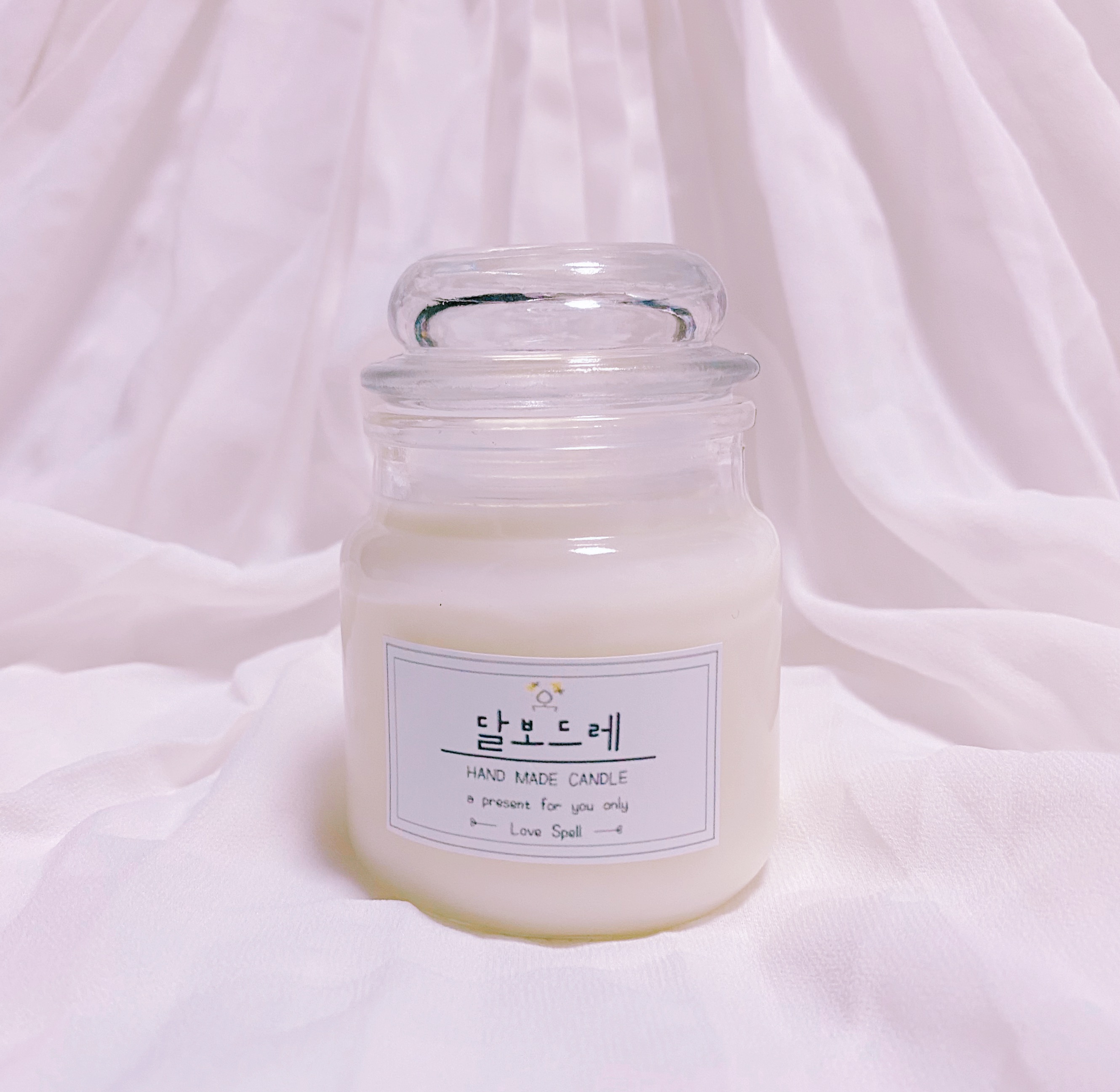 달보드레 천연 미니 캔들 120ml : 달보드레 캔들