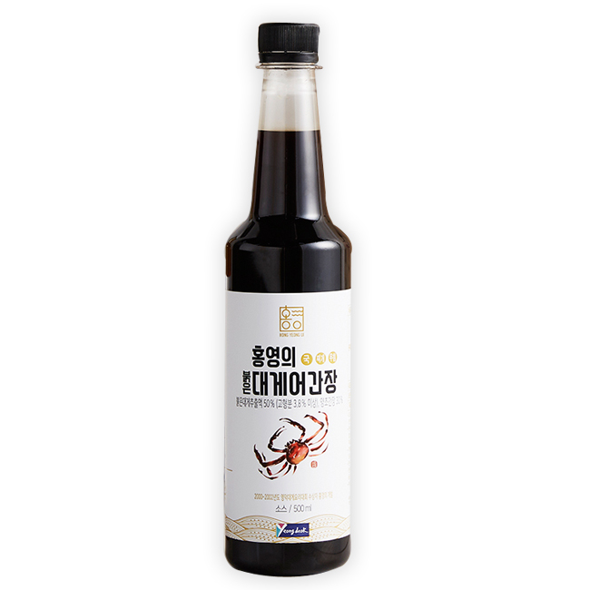 홍영의 붉은대게어간장 500ml : 소셜에코