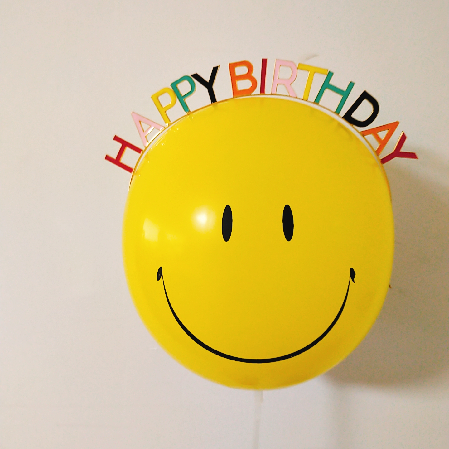[더모먼트벌룬x생일머리띠] SALE 해피버스데이걸 컬러풀 블링블링 헤어밴드 : 서른넷