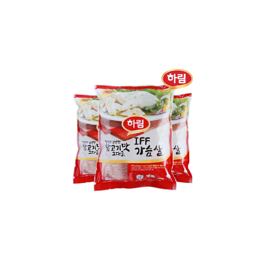 하림 IFF 닭가슴살 3kg ( 1kg x 3봉 ) : 초가유통