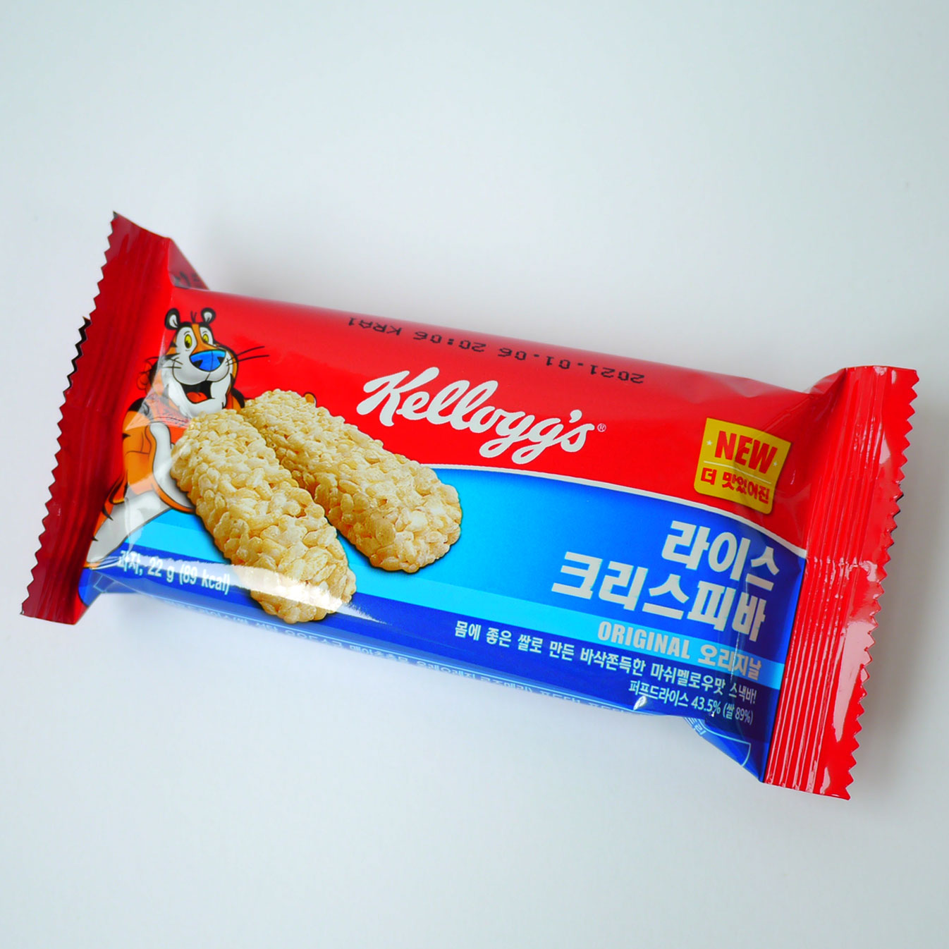 켈로그 라이스 크리스피바 오리지널 22g 1개 : 텐핑거스