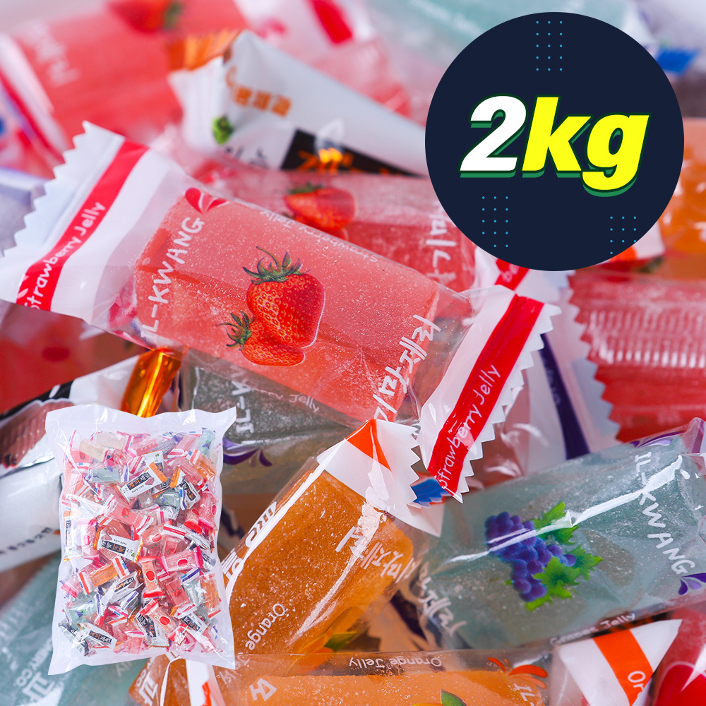 일광제과 종합제리 2kg 젤리 : 오쎈스토어